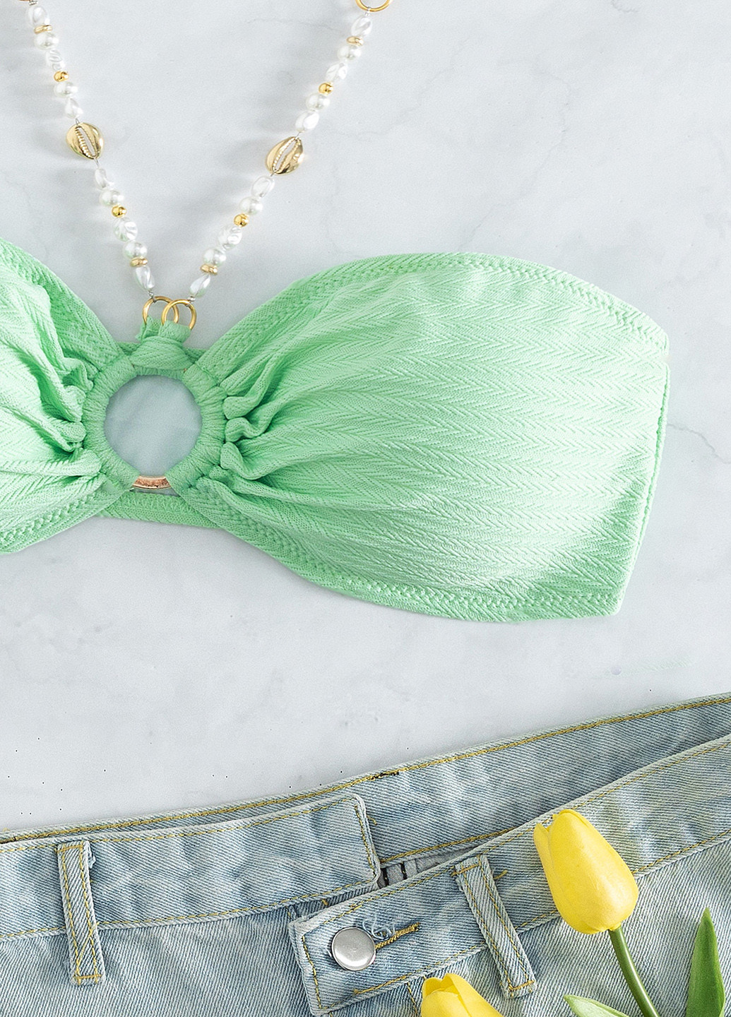 Купальний ліф SHEIN (342063803)