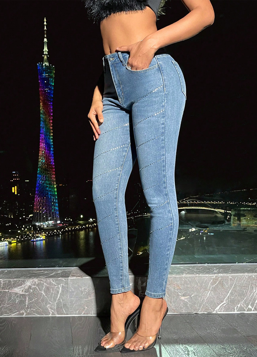 Джинсы SHEIN - (317222906)