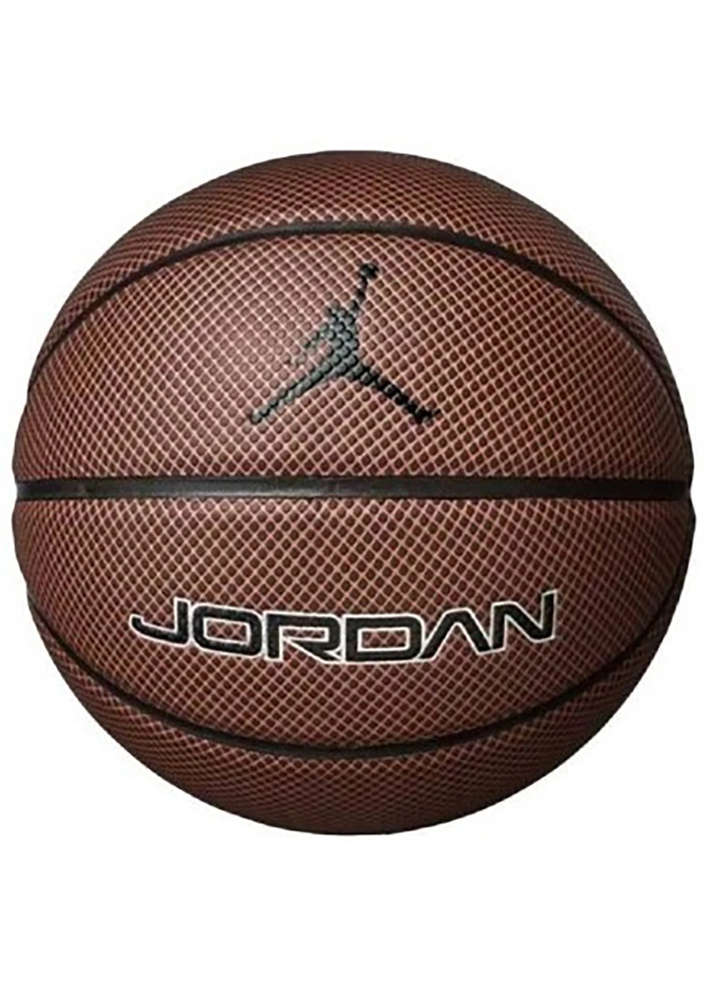 М'яч баскетбольний Jordan Legacy 8P Size 7 Dark Amber/Black/Metallic Silver/Black (J.KI.02.858.07) Nike (253677844)