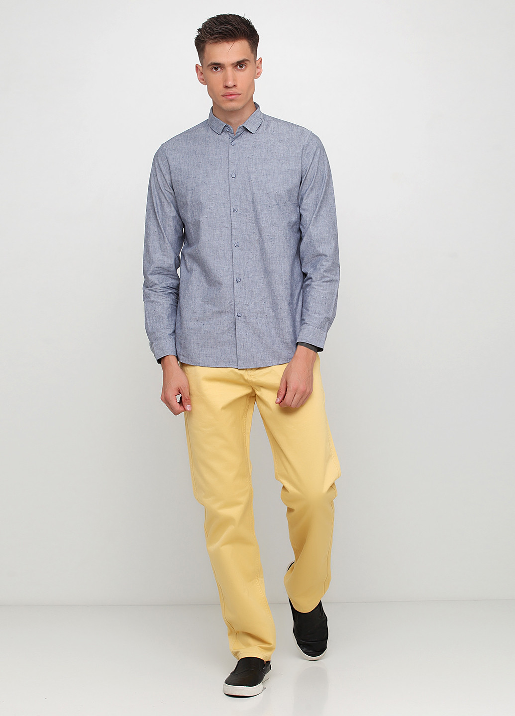 Желтые кэжуал летние прямые брюки Dockers