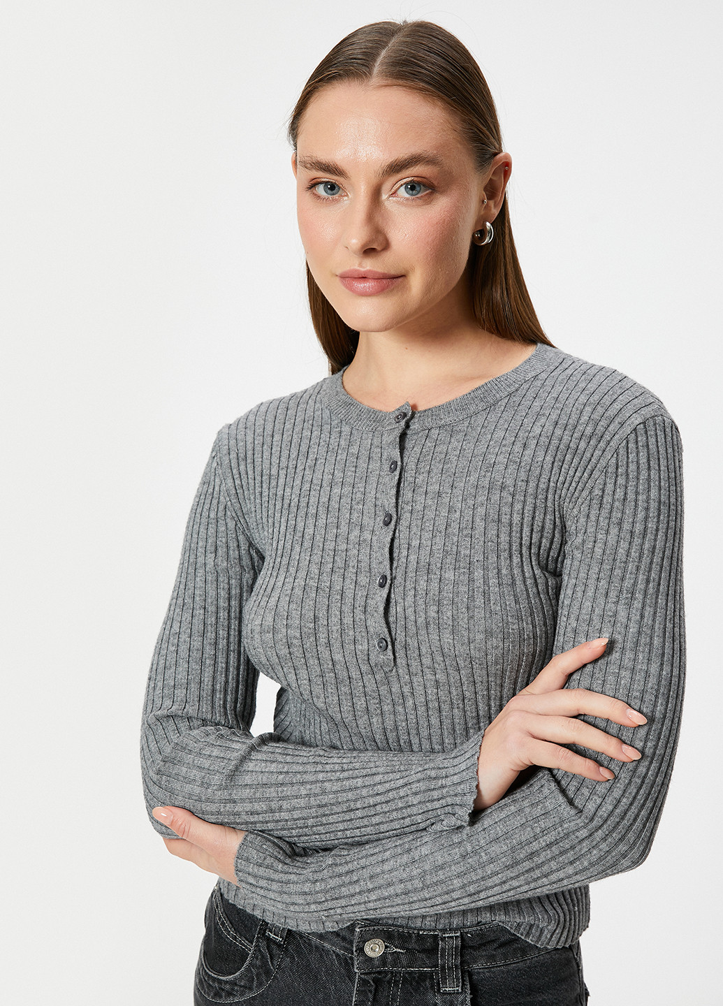 Сірий демісезонний джемпер джемпер KOTON