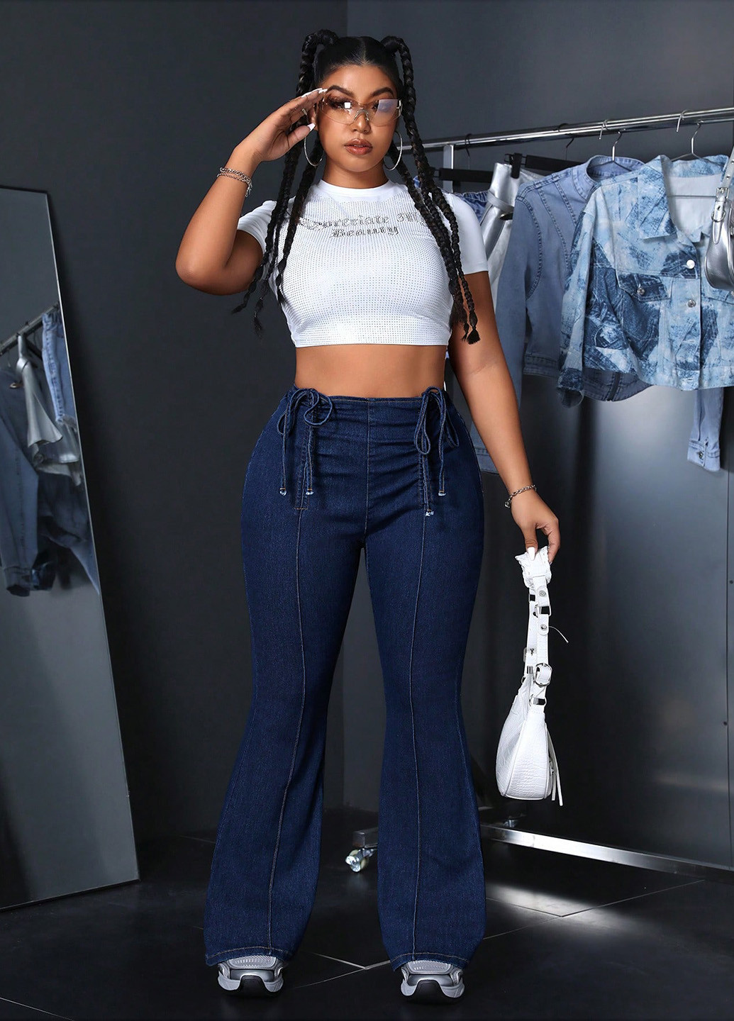 Джинси SHEIN - (342411904)