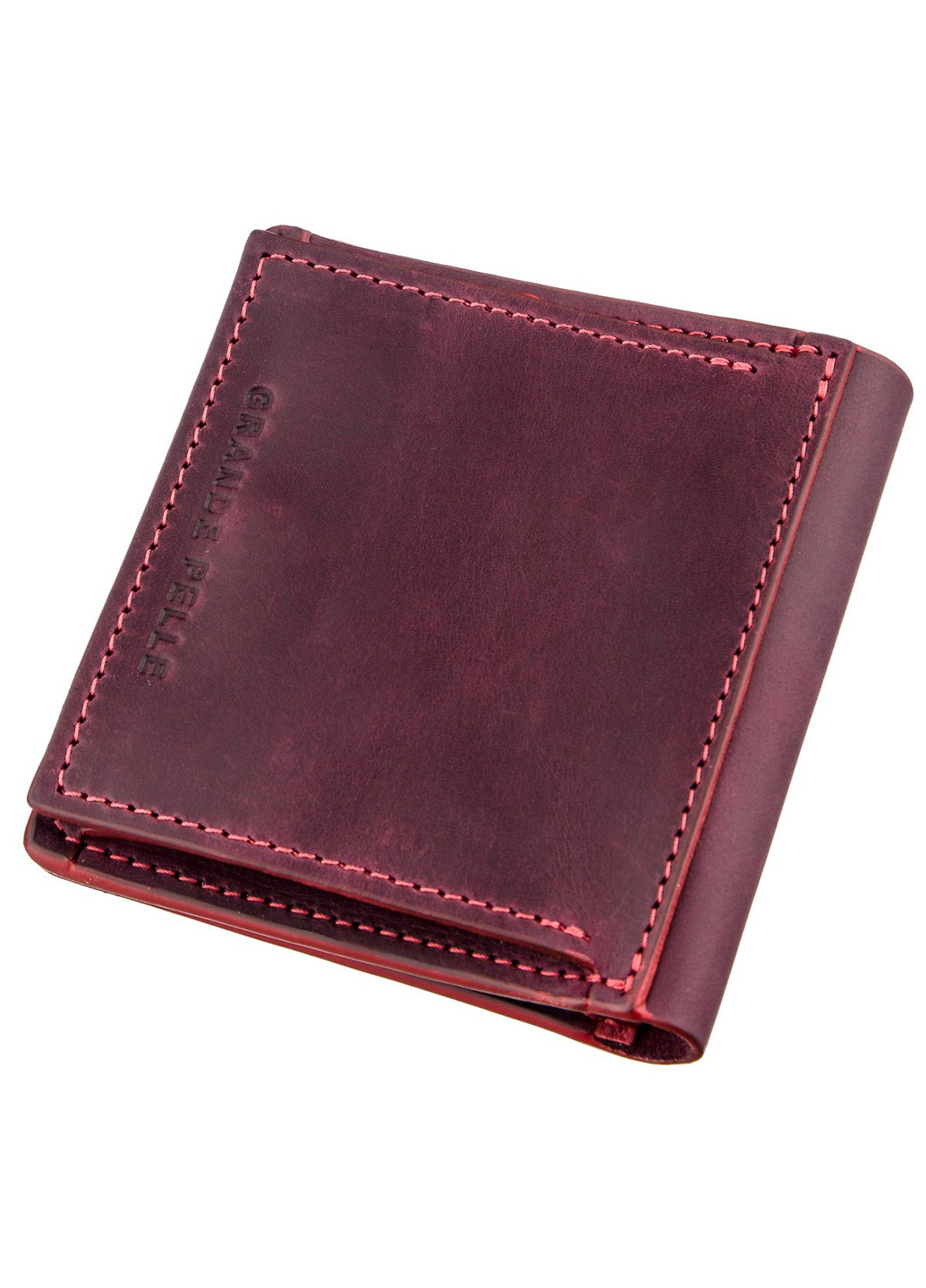 Жіночий шкіряний гаманець 9,5х10х2 см Grande Pelle (229461410)