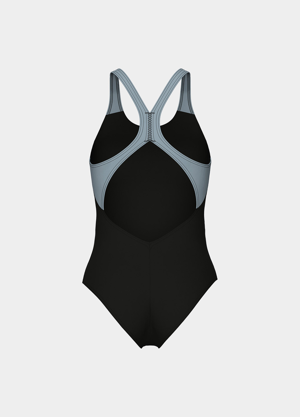 Чорний літній купальник суцільний Arena AIRBRUSH GRAPHIC SWIMSUIT V BA