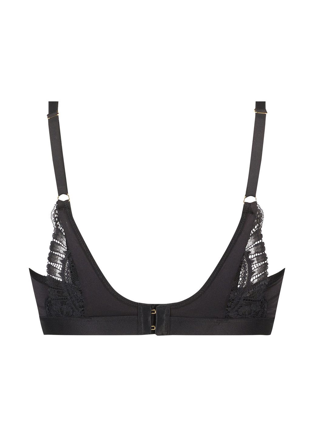 Чорний бюстгальтер для вагітних і годуючих мам Hunkemoller з кісточками поліамід