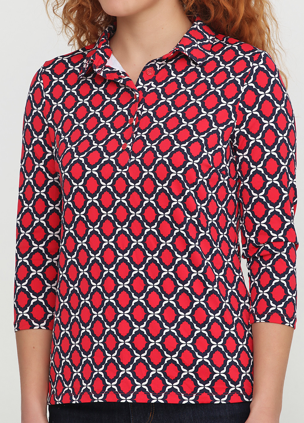 Червона демісезонна блуза Talbots