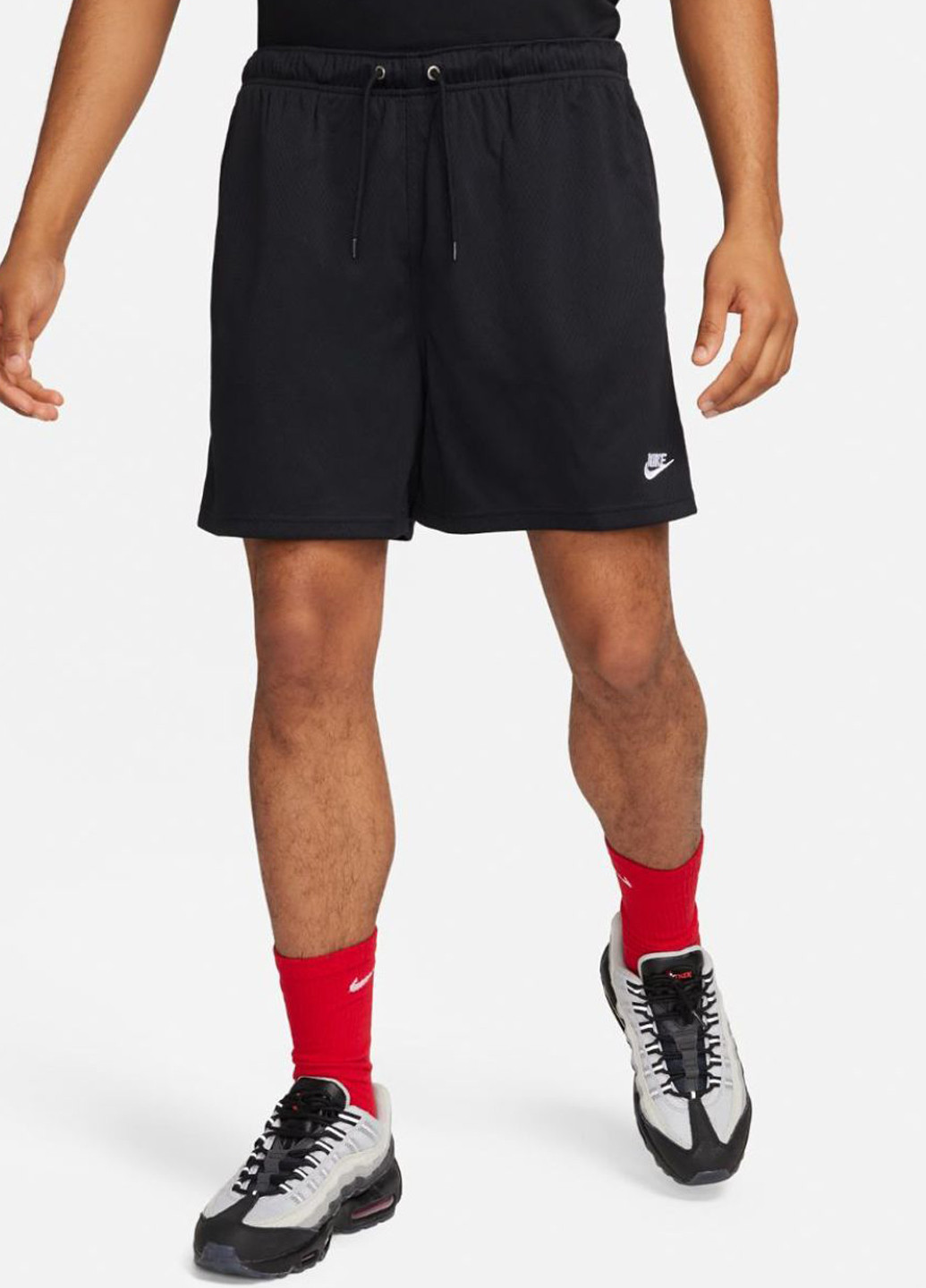 Шорти FN3514-010 Nike M NK CLUB FLOW MESH SHORT (331899211)