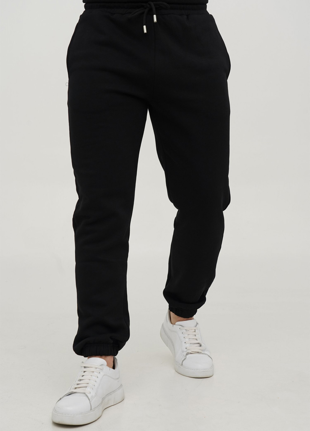 Черные спортивные зимние джоггеры брюки Trend Collection