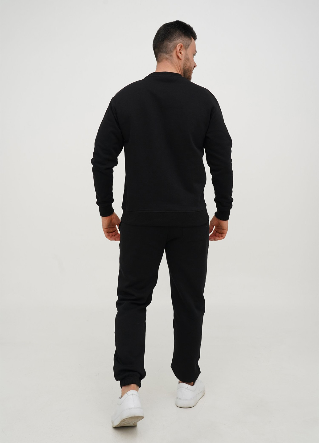 Черные спортивные зимние джоггеры брюки Trend Collection