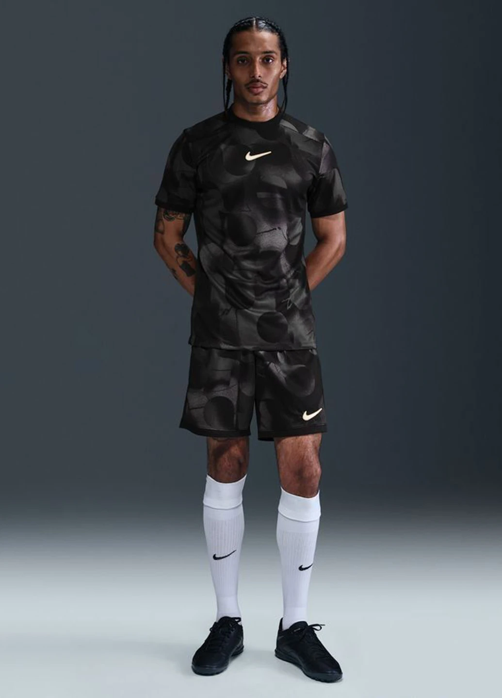 Темно-серая футболка Nike Nike M DF ACD+ TOP SS GX