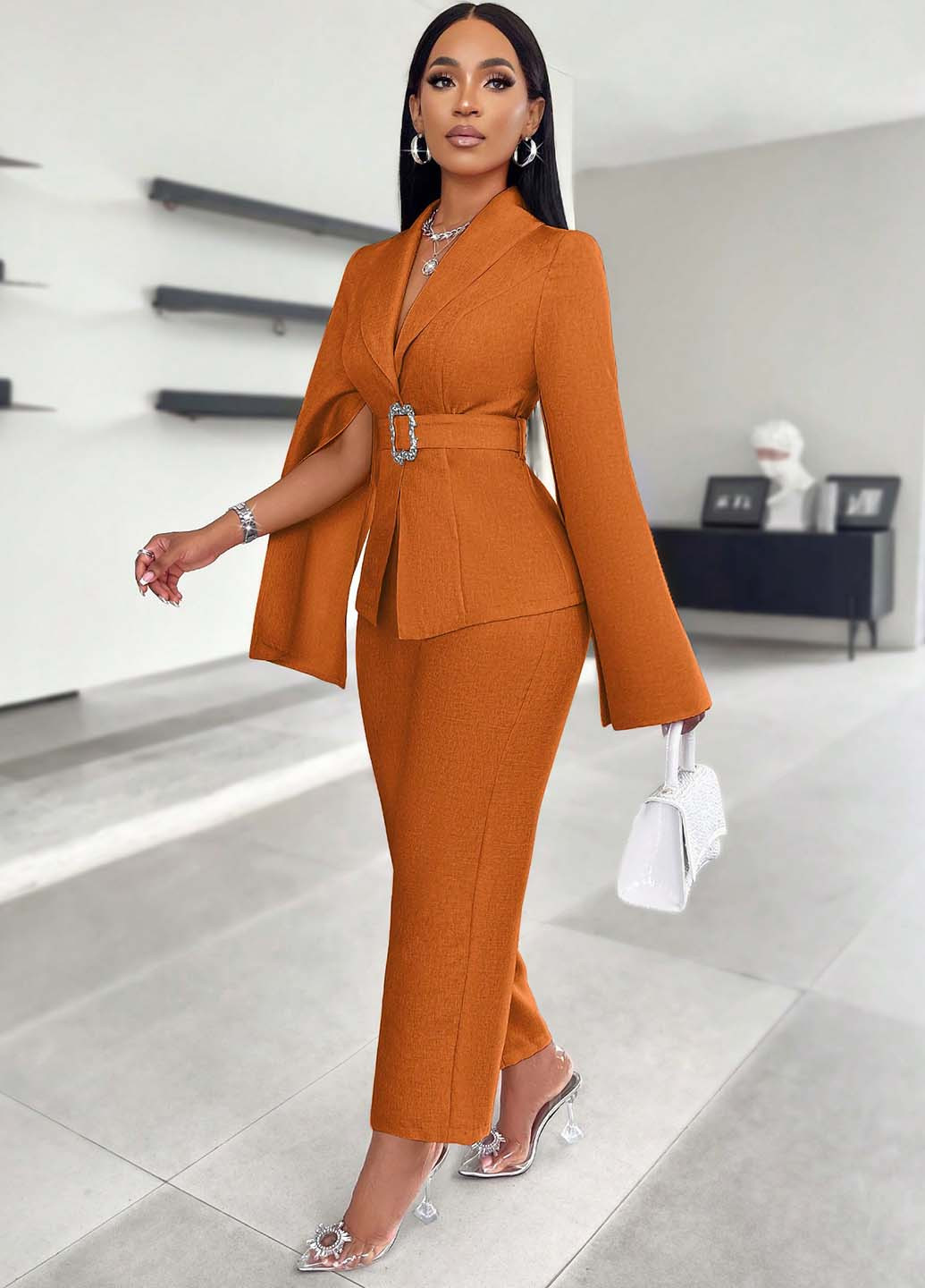 Костюм (жакет, брюки) SHEIN (344466596)