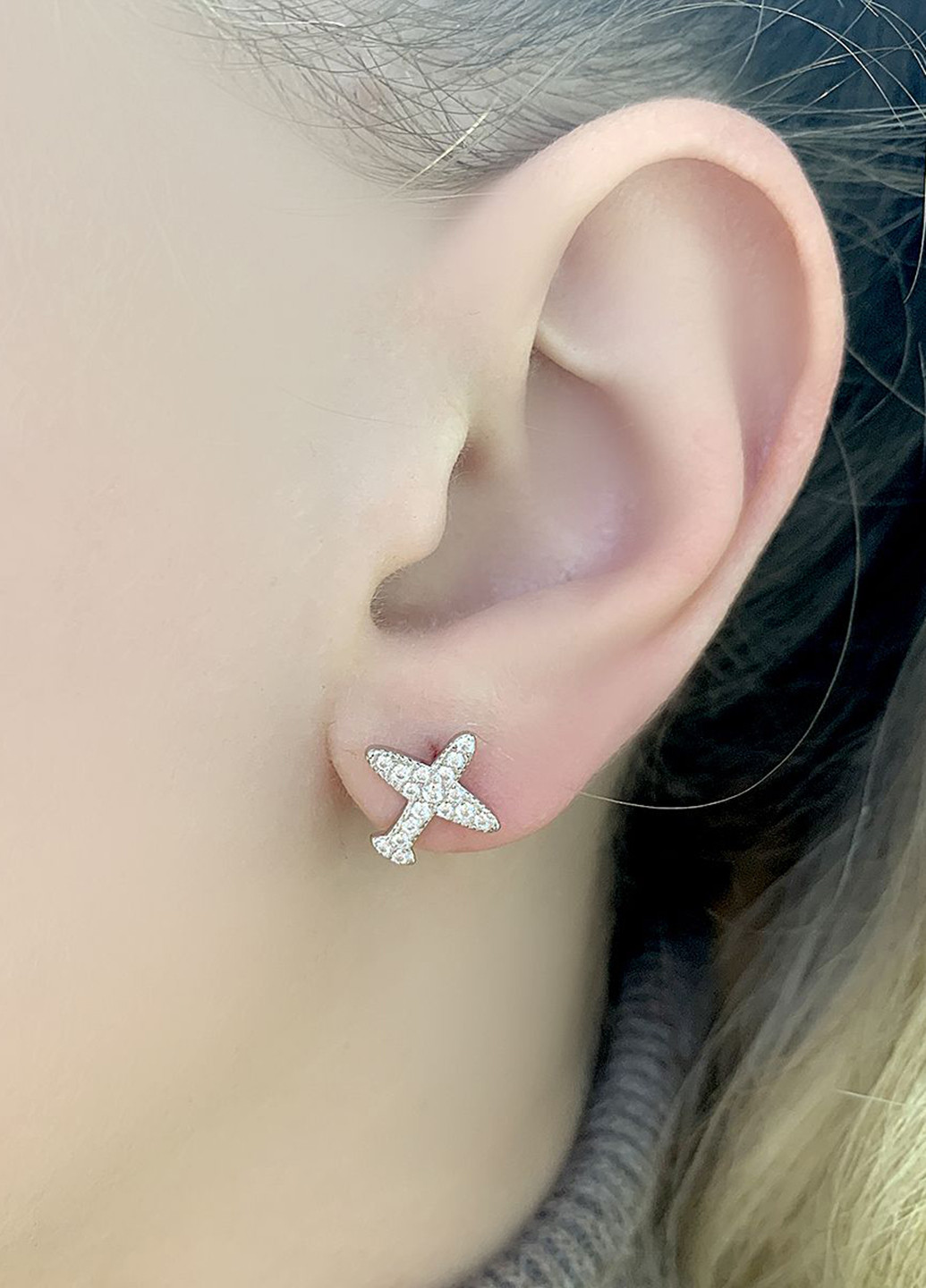 Сережки Silver Flame (227294587)