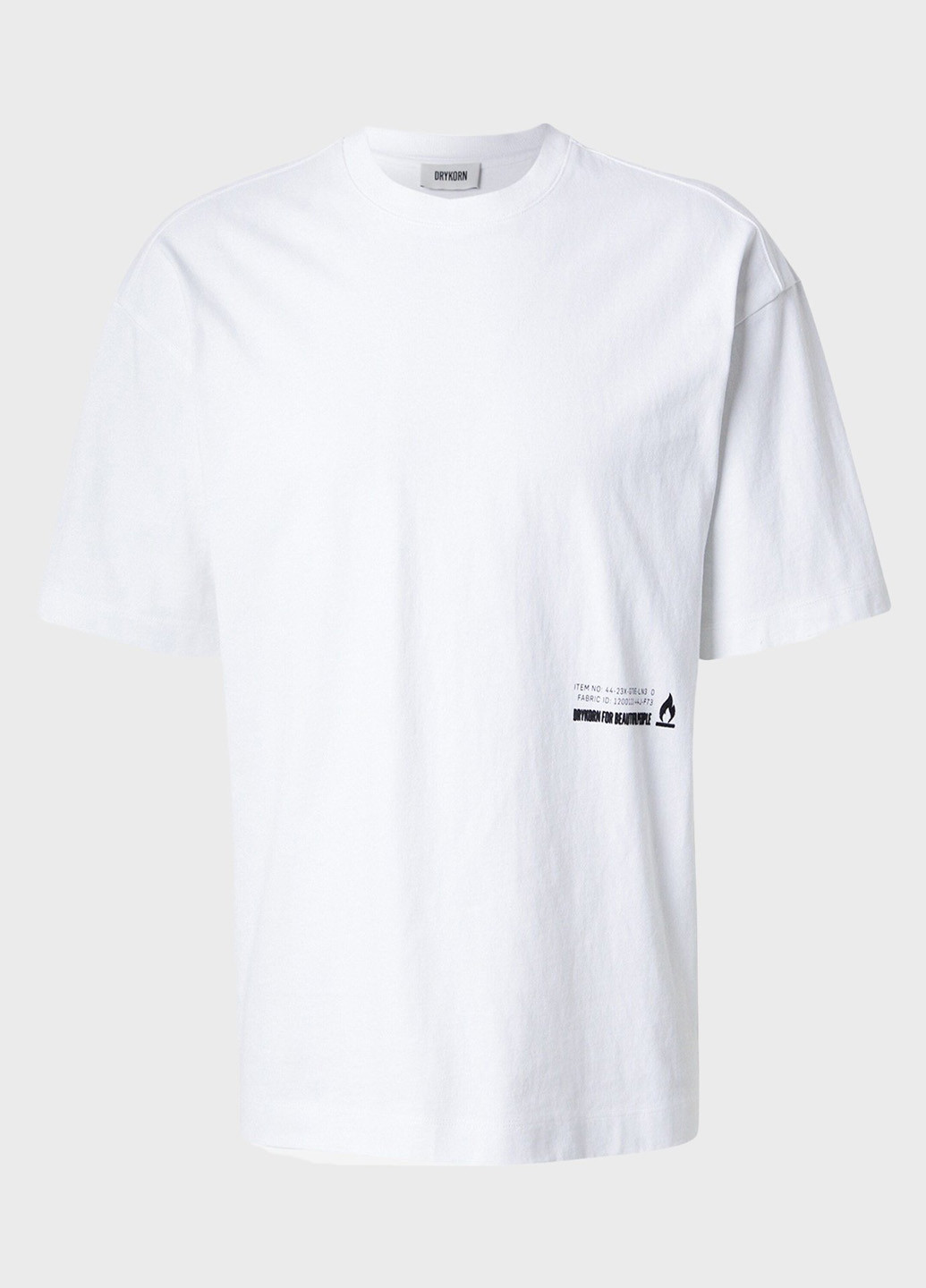 Біла футболка Drykorn