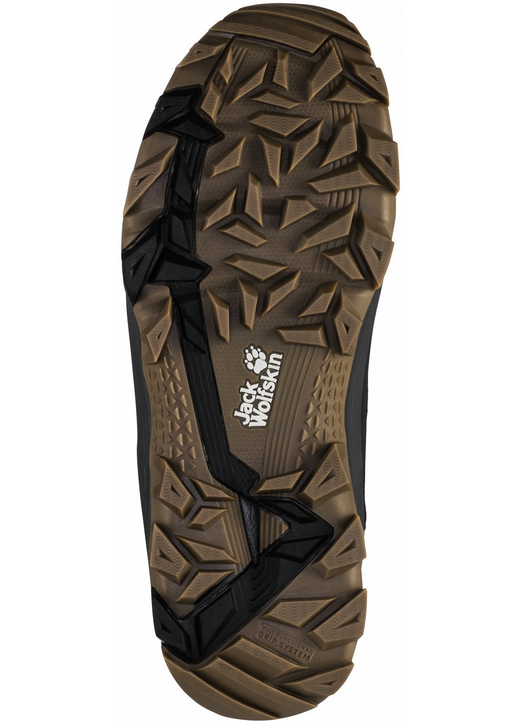 Черные зимние ботинки Jack Wolfskin