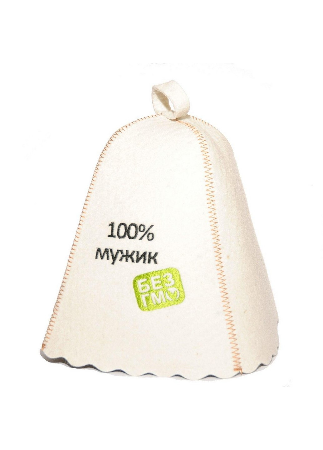 Шапка для лазні 100% мужик Luxyart (206831676)