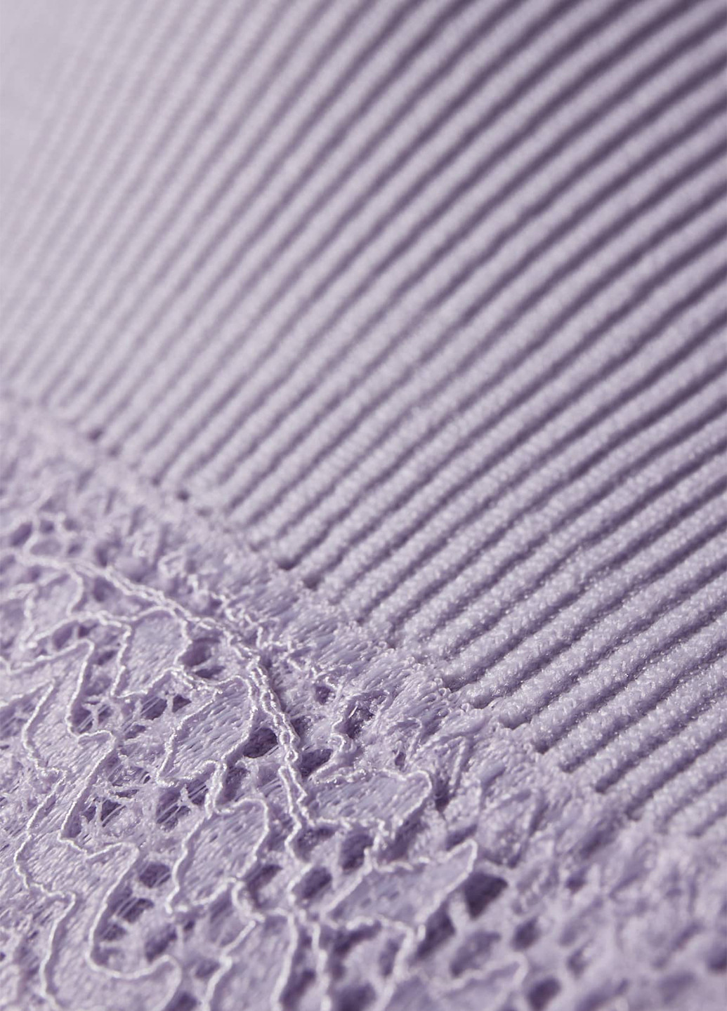 Сиреневый топ бюстгальтер C&A без косточек полиамид