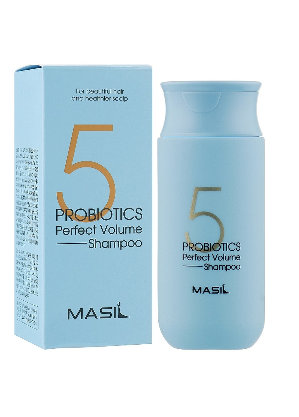 Шампунь з пробіотиками для ідеального об'єму волосся 5 Probiotics Perfect Volume Shampoo 150 мл MASIL (253329560)