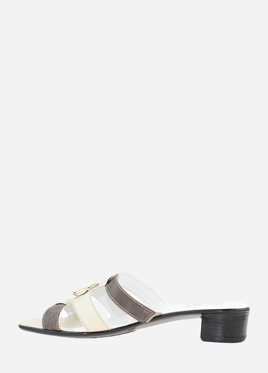 Бежевые шлепанцы rs214-3 бежевый Sana