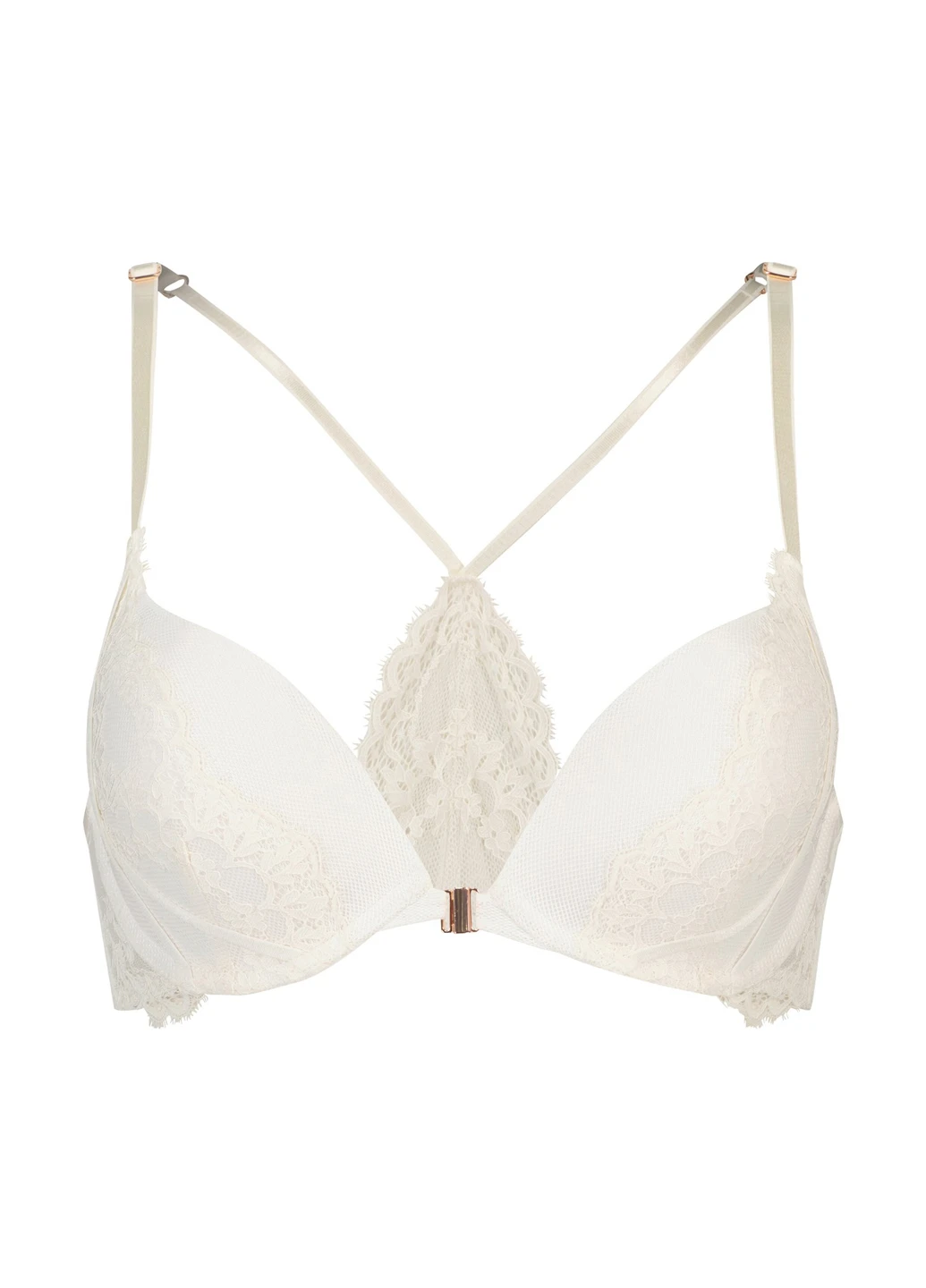 Білий бюстгальтер Hunkemoller з кісточками поліамід