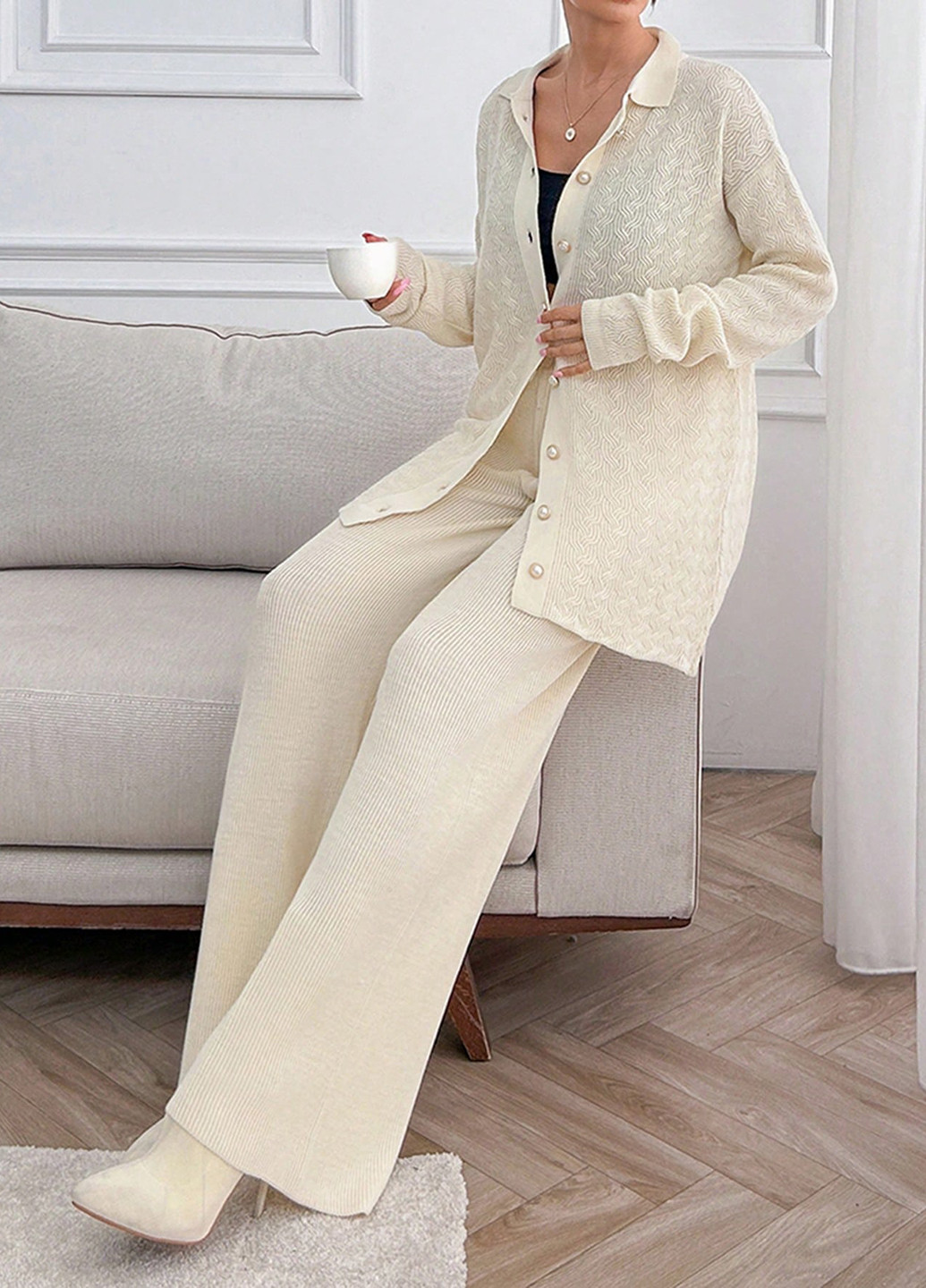 Костюм (кардиган, штани) SHEIN (342081742)