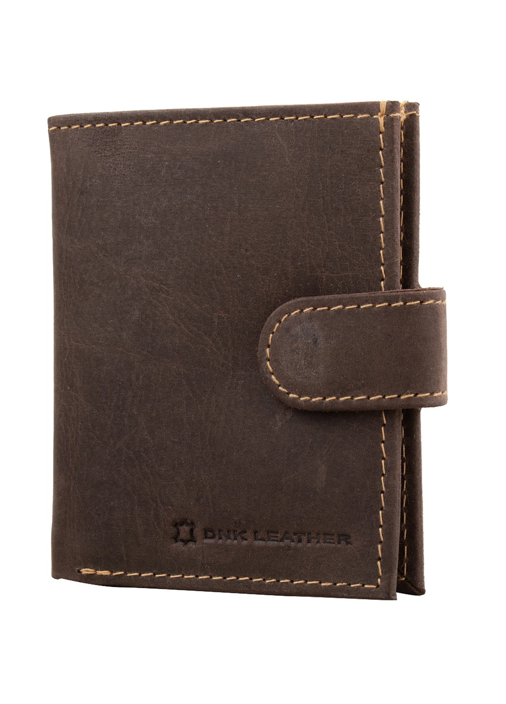 Чоловіча шкіряна візитниця 8х9,5х1,5 см DNK Leather (255710207)