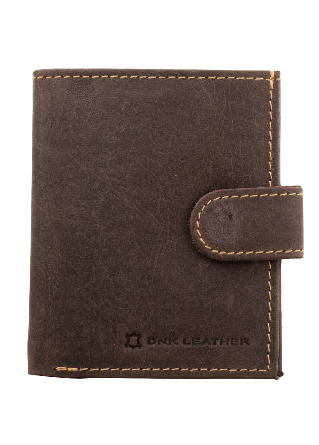 Чоловіча шкіряна візитниця 8х9,5х1,5 см DNK Leather (255710207)