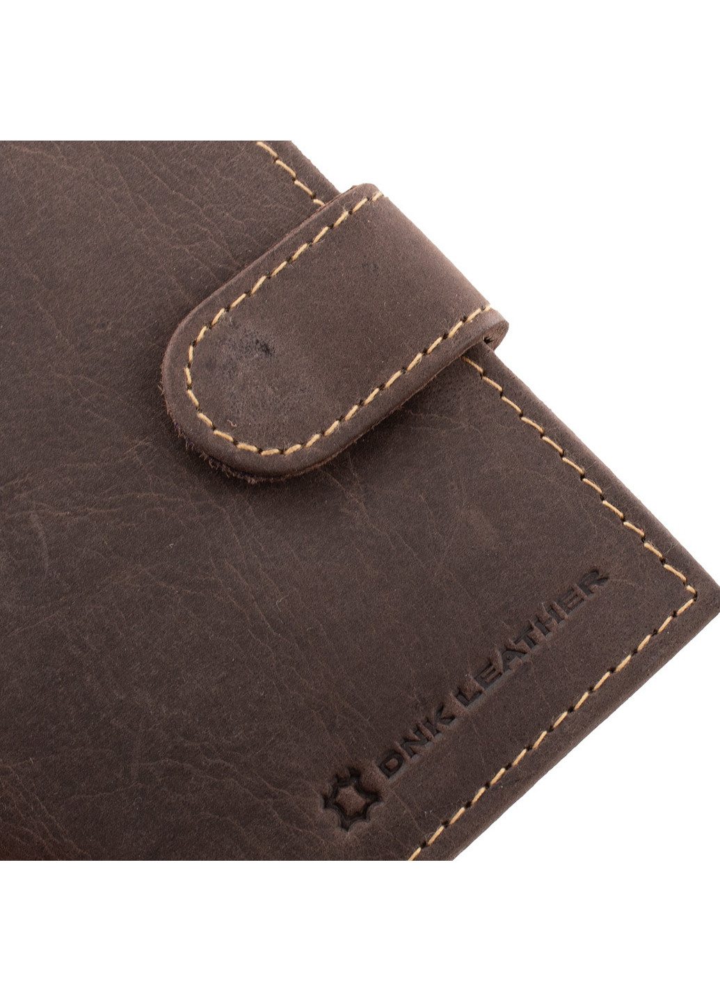 Чоловіча шкіряна візитниця 8х9,5х1,5 см DNK Leather (255710207)