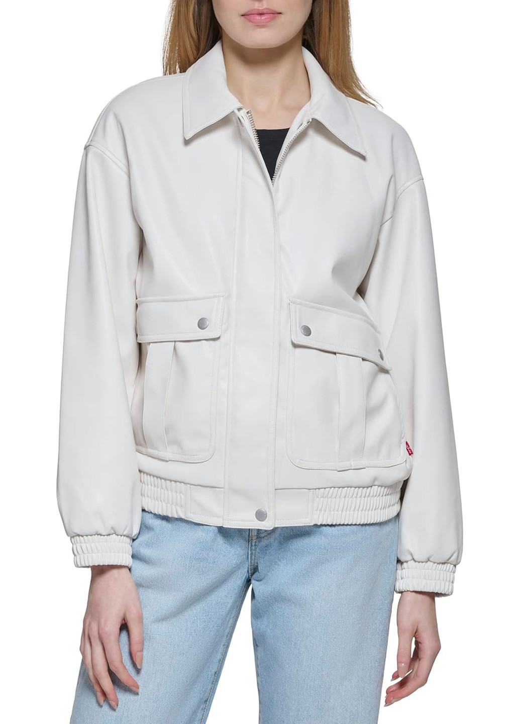 Белая демисезонная куртка Levi's