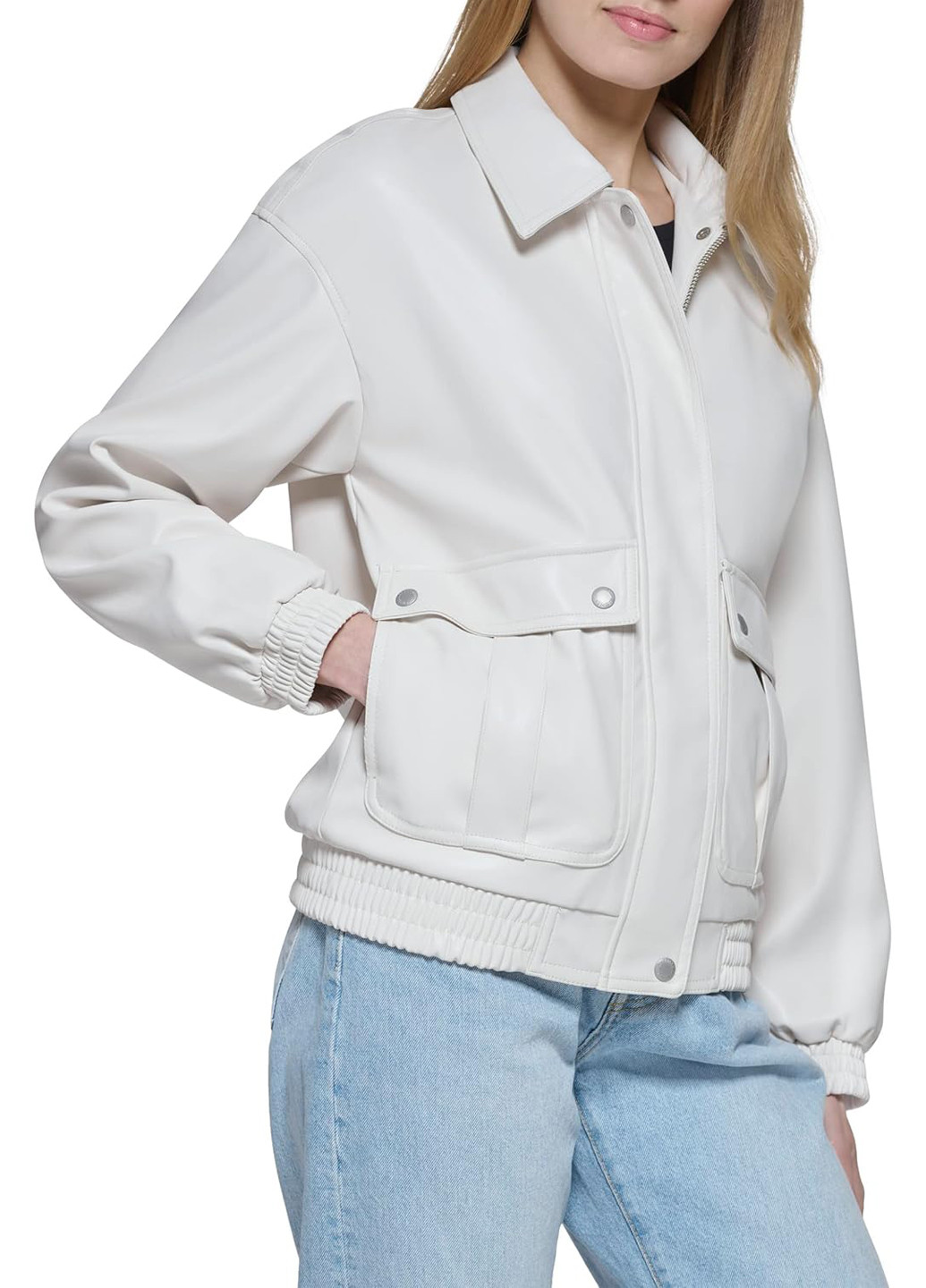 Белая демисезонная куртка Levi's