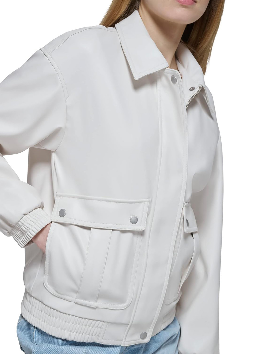 Белая демисезонная куртка Levi's