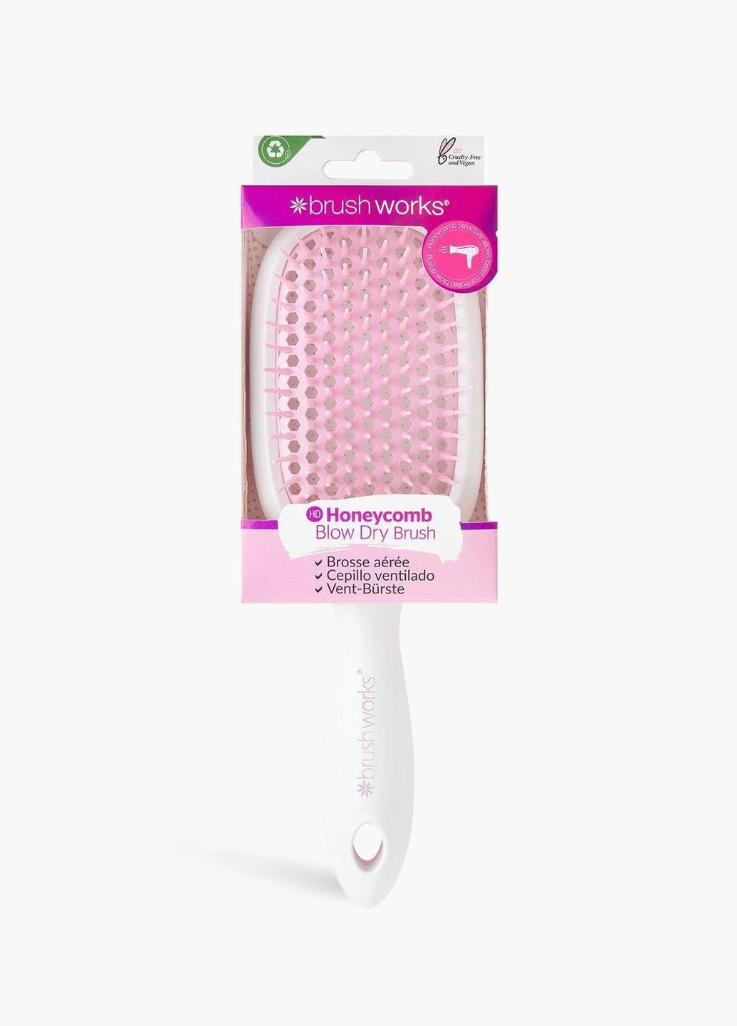 BRUSHWORKS HD HONEY COMB ЩІТКА ДЛЯ РОЗПЛУТУВАННЯ Boohoo (256239145)