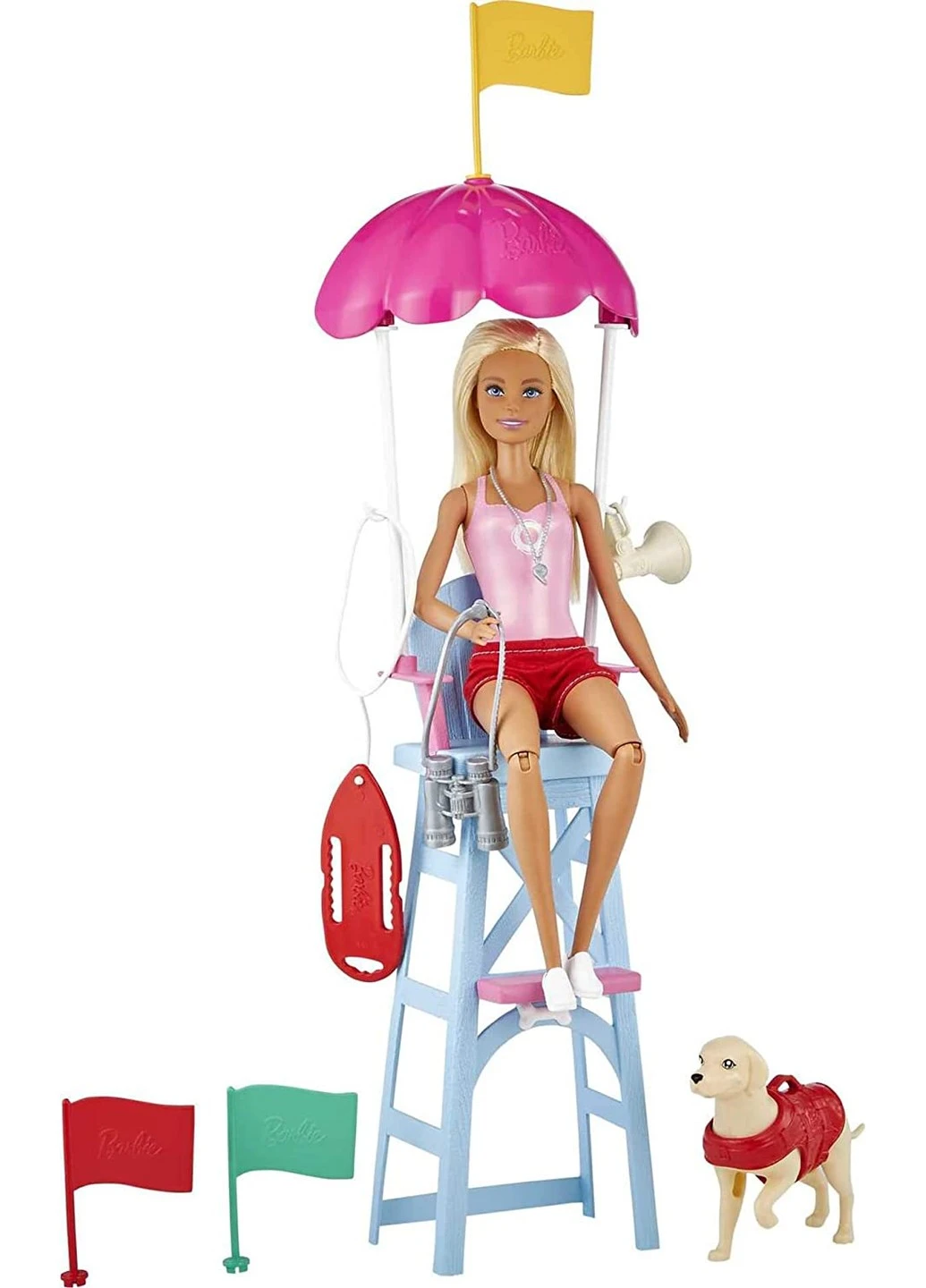 Ігровий набір Barbie Пляжний рятувальник Барбі (GTX69) Mattel (255665365)