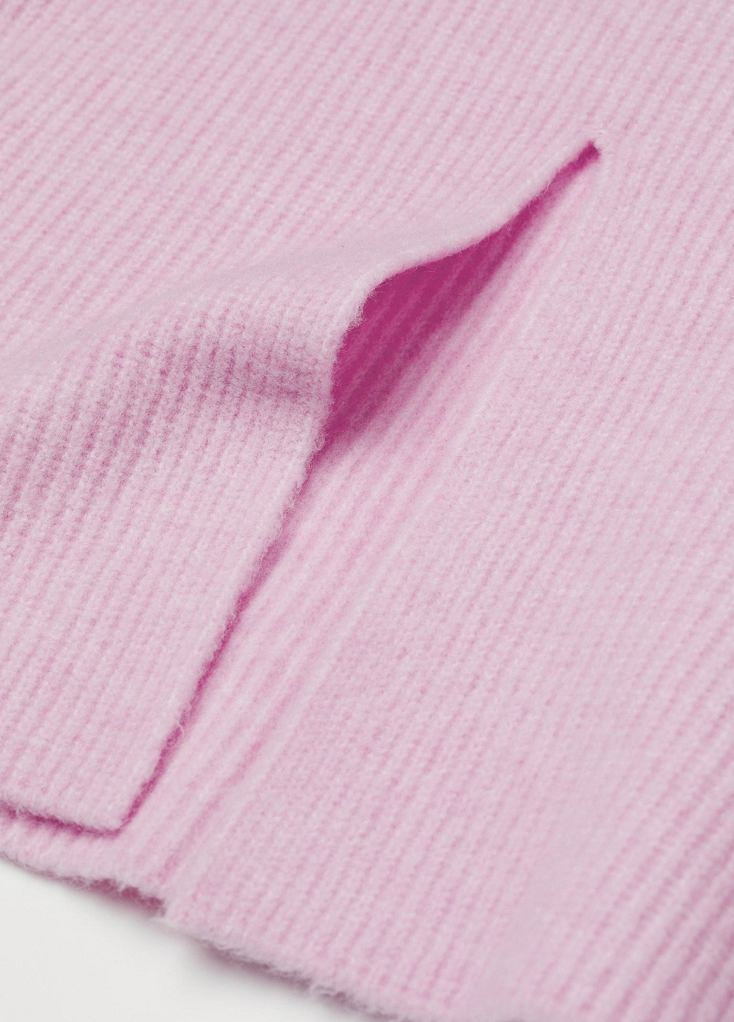 Розовая однотонная юбка H&M