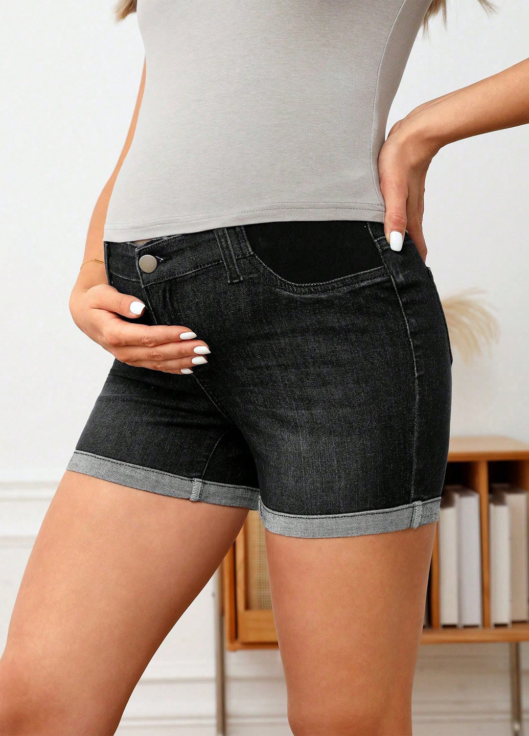 Шорты для беременных SHEIN (342081590)