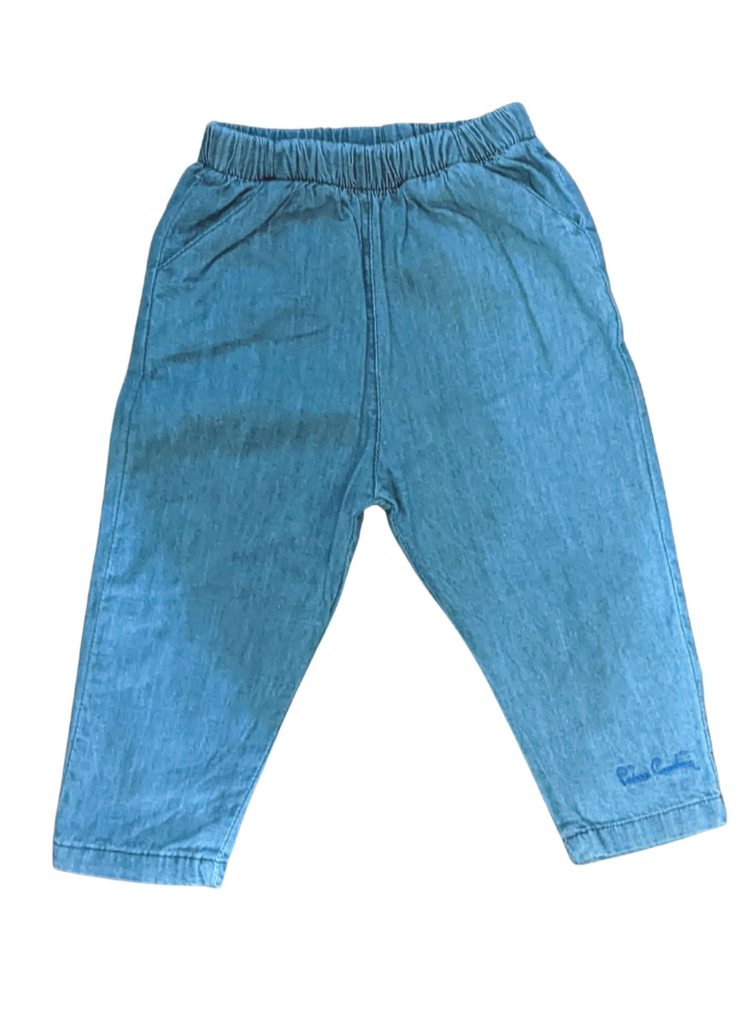 Блакитний демісезонний костюм для хлопчика з джинсами Pierre Cardin