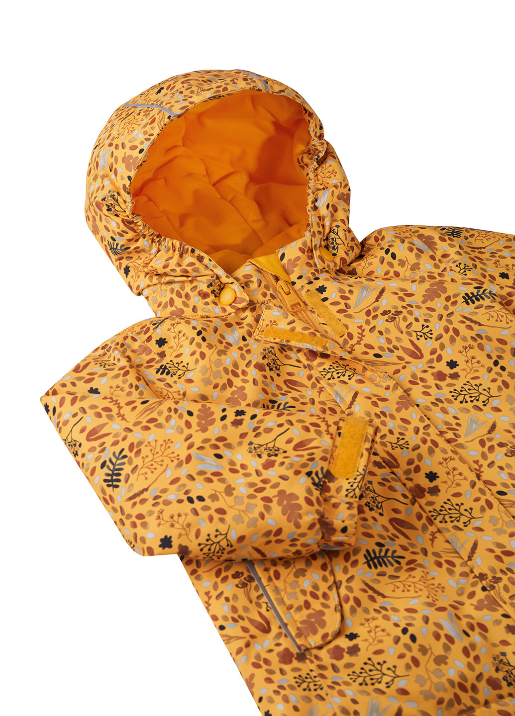 Желтая зимняя куртка зимняя Reima Kuhmoinen