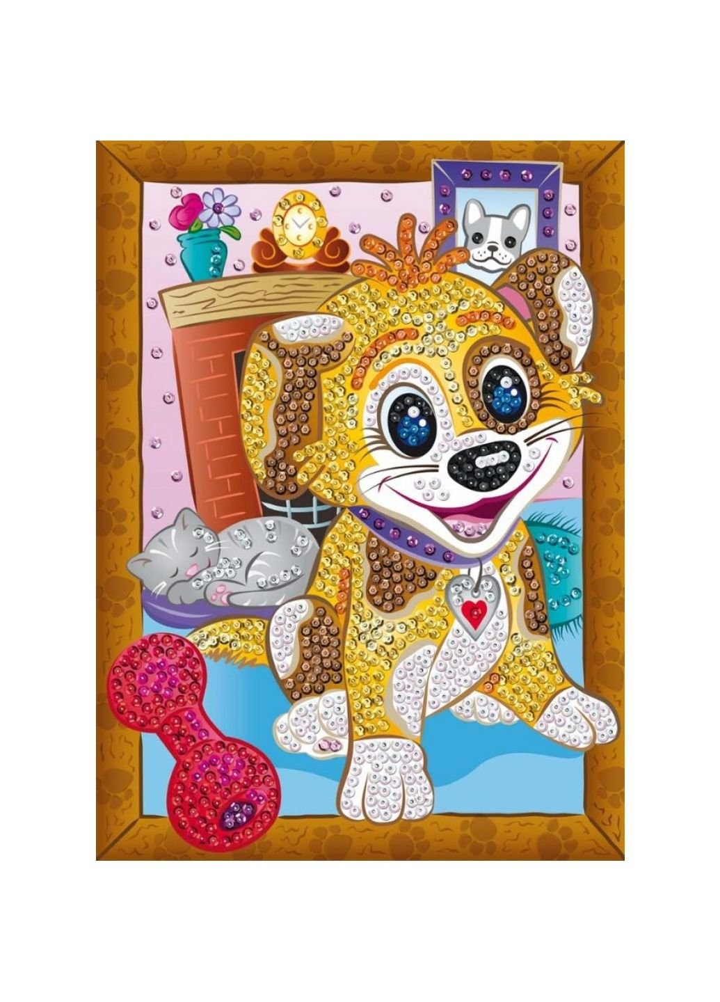 Набір для творчості SMOOGLES Цуценя (SA1816) Sequin Art (254066985)