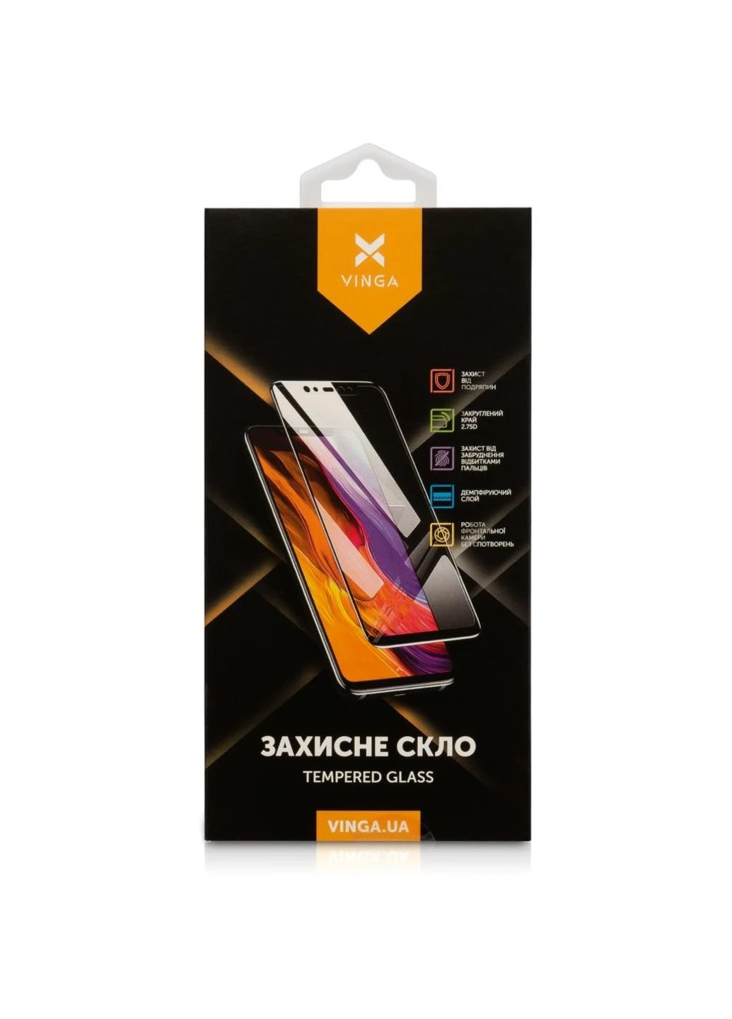 Скло захисне Xiaomi Redmi Note 10 Pro (VGXRN10P) Vinga (249609031)