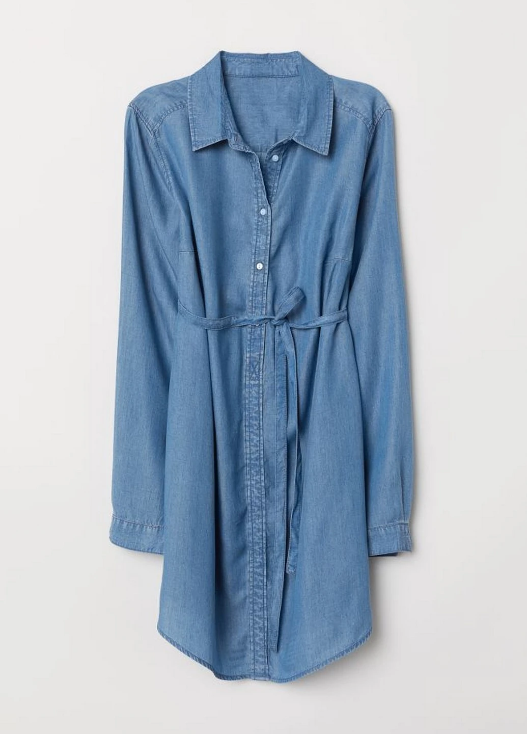 Синее кэжуал платье H&M
