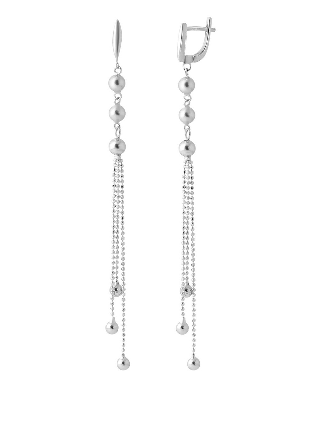 Серьги Silver Flame (191722599)