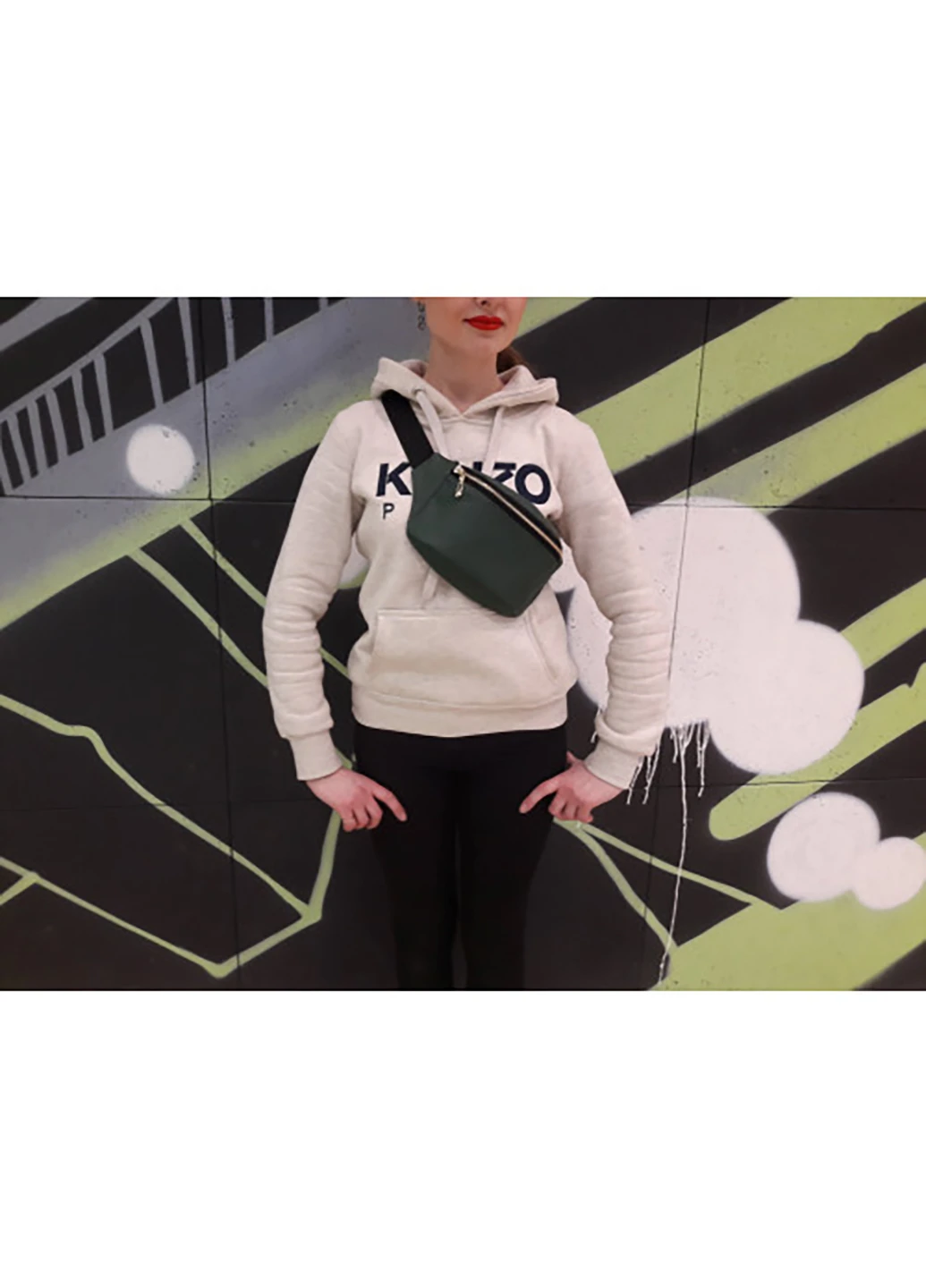 Женская сумка на пояс (бананка) 31х12х5 см Sambag (252133294)