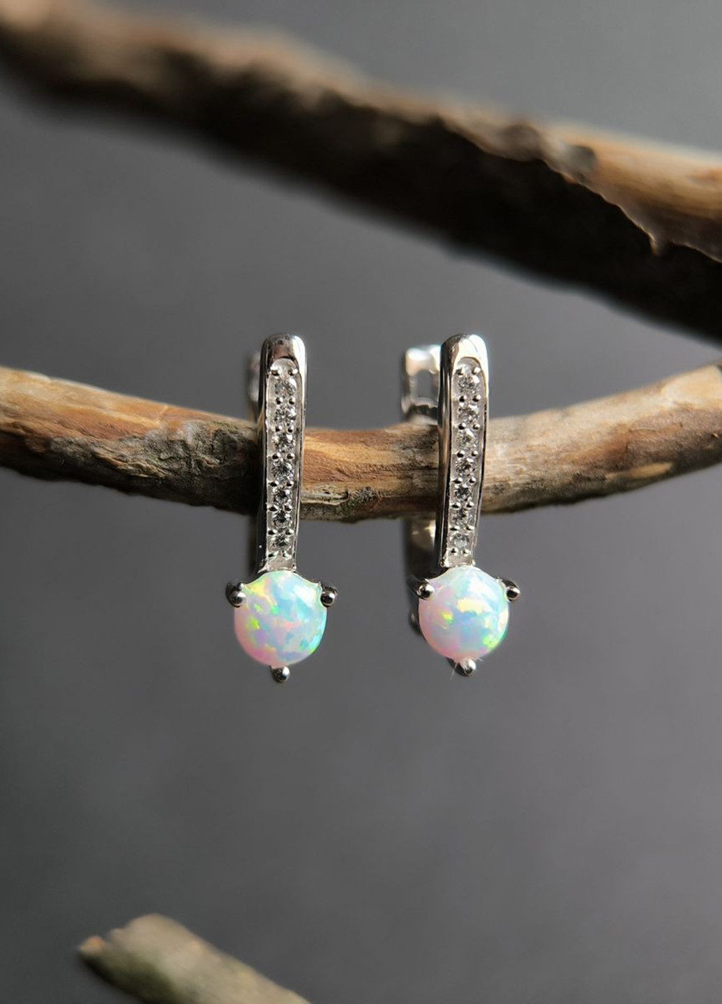 Сережки Silver Flame (369649348)