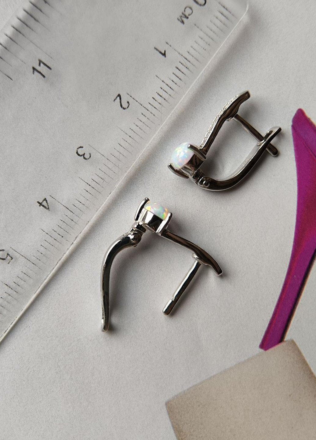 Сережки Silver Flame (369649348)