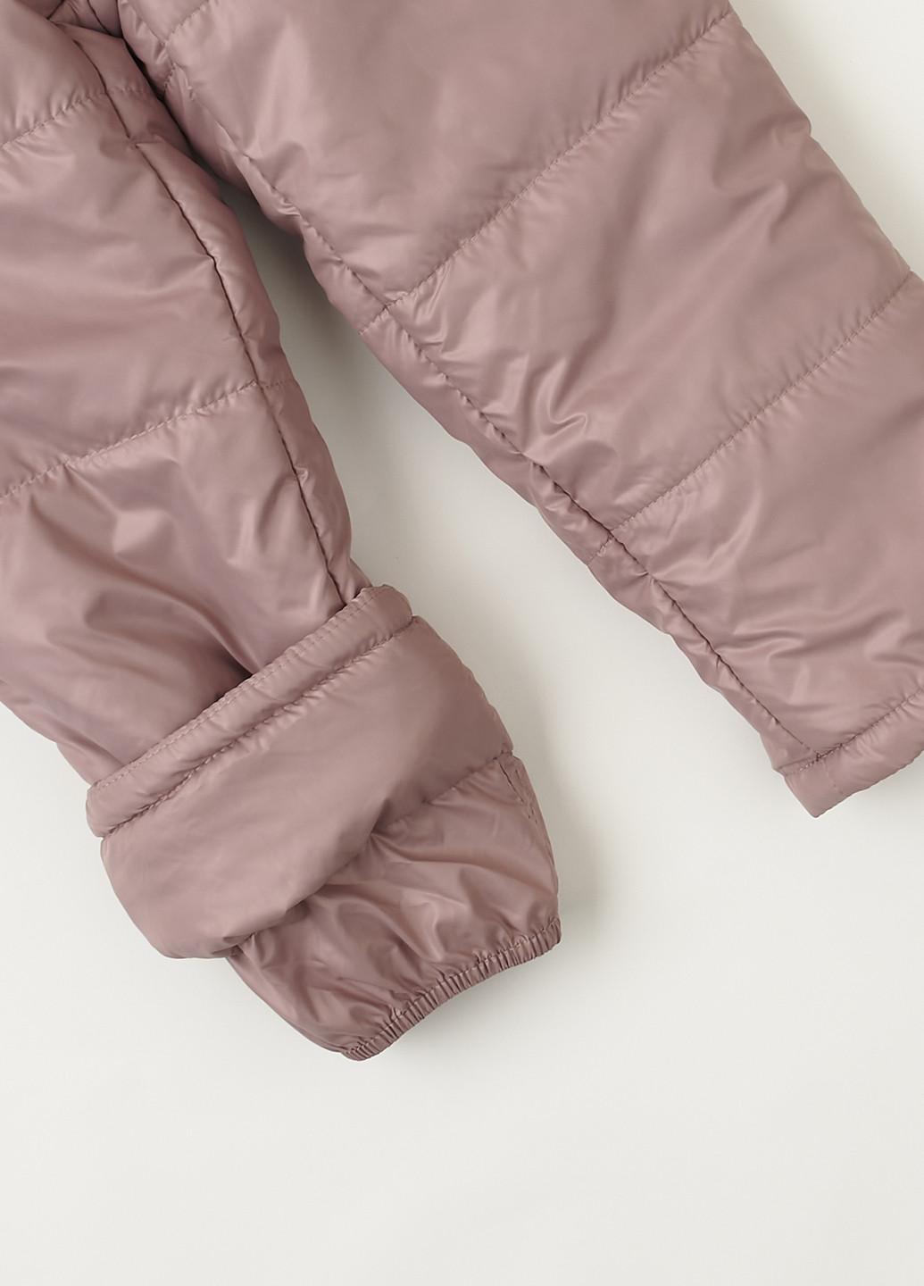 Темно-бежевый зимний комплект(куртка, полукомбинезон) Одягайко