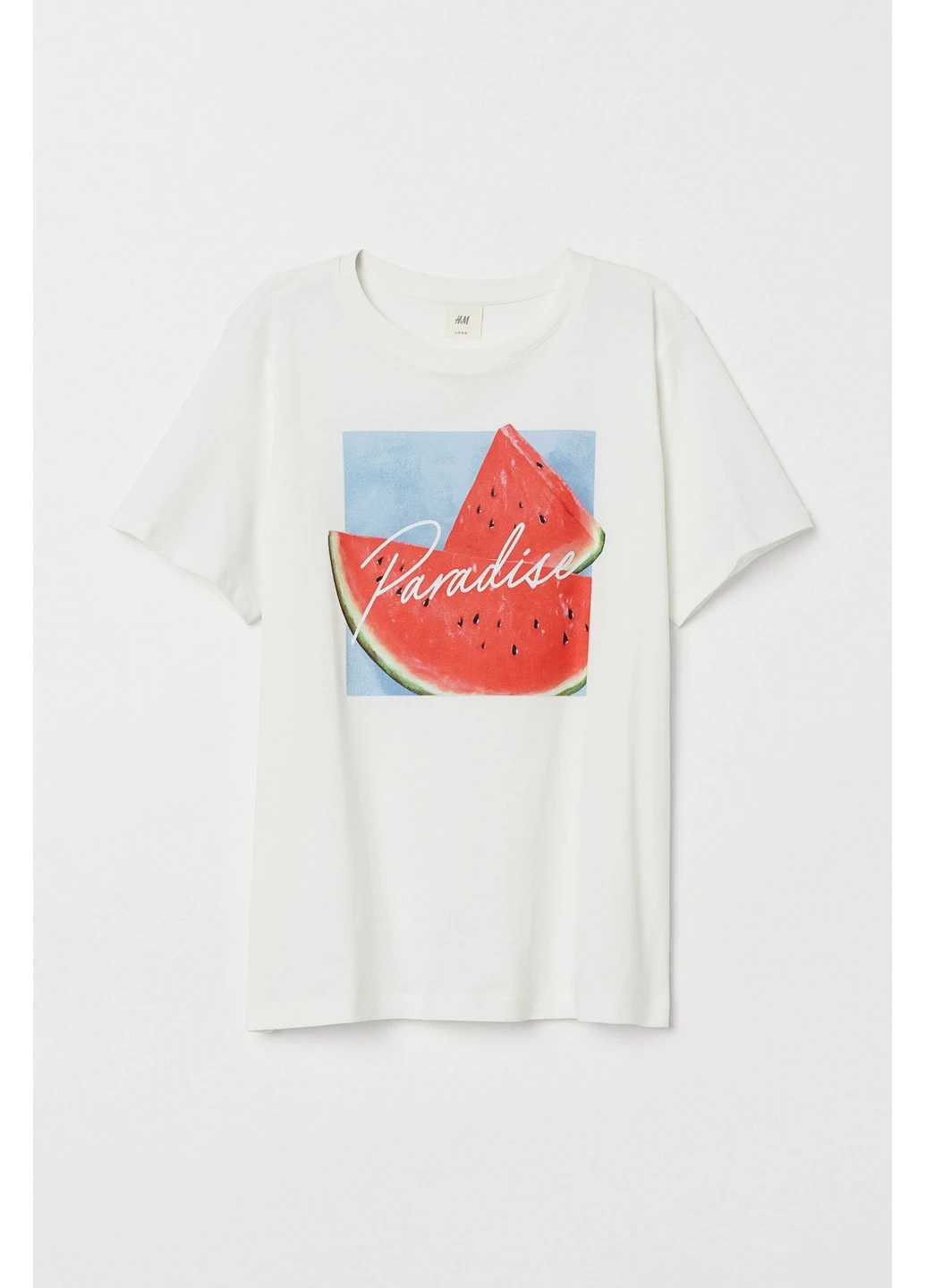Белая футболка H&M