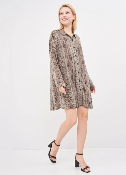 Коричнева сукня Pull&Bear