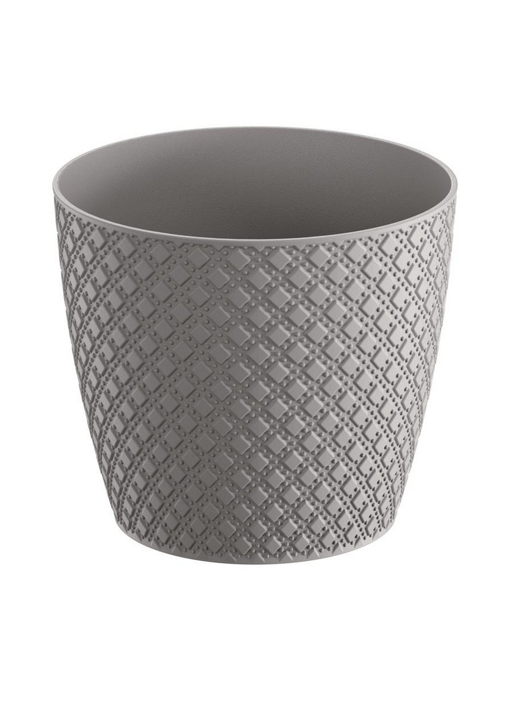 Горщик для квітів ORIENT Н-13.8 см сірий (26507-405) Prosperplast (218988428)