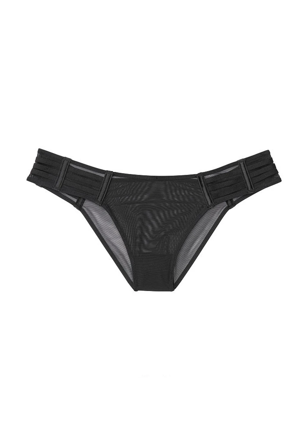 Чорний демісезонний комплект (бюстгальтер, трусики) Victoria's Secret
