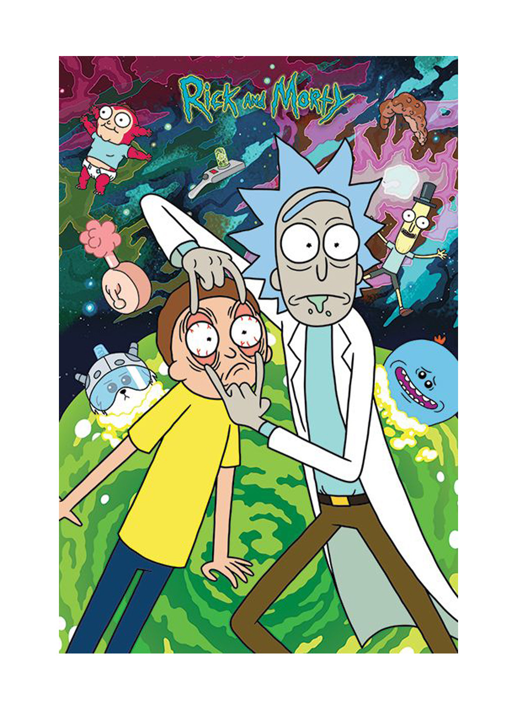 Постер Rick and Morty - Watch Pyramid (246420946)