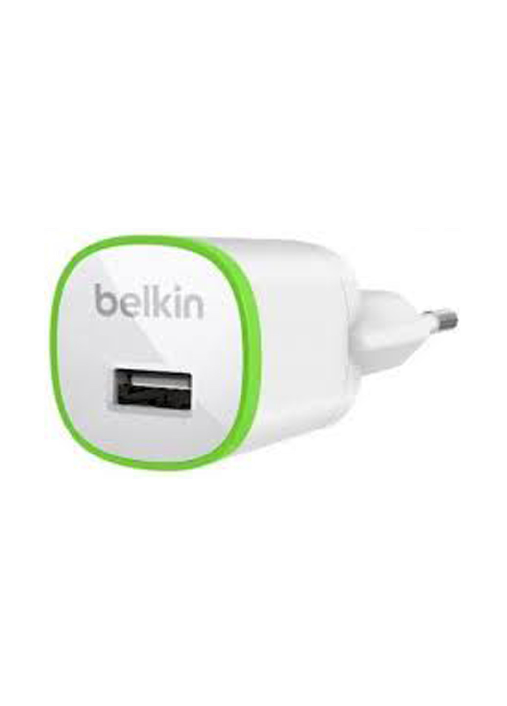 Сетевое ЗУ Belkin USB HomeCharger (USB 1A ), UNI, 5V, White (F8J013vfWHT) белое